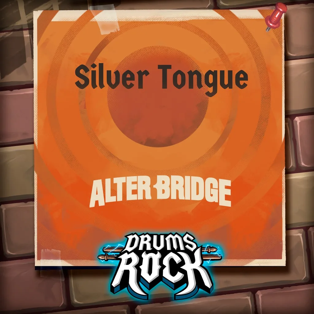 Drums Rock: Alter Bridge - 'Silver Tongue' [PS5] cover
