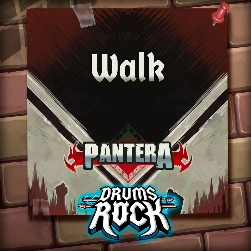 Drums Rock: Pantera - 'Walk' [PS5] cover