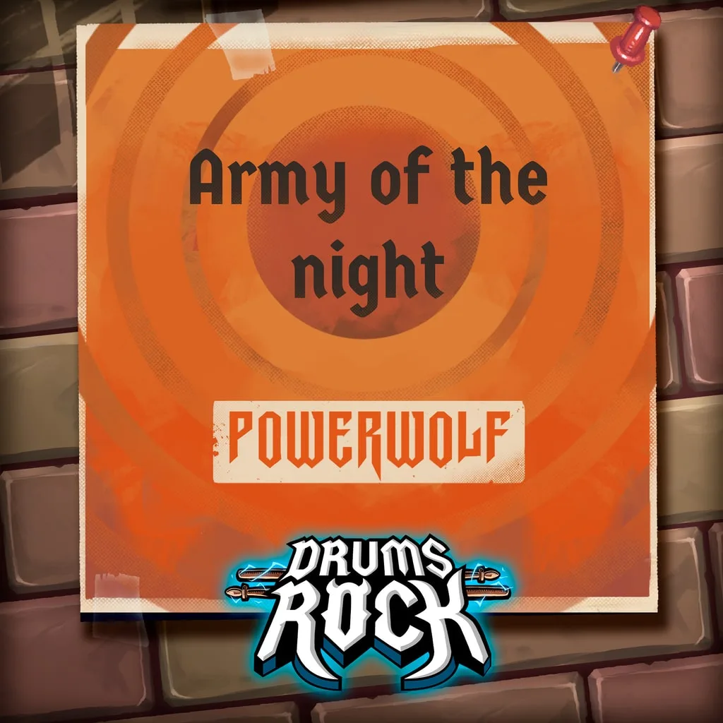 Drums Rock: Powerwolf - 'Army of the Night' [PS5] cover