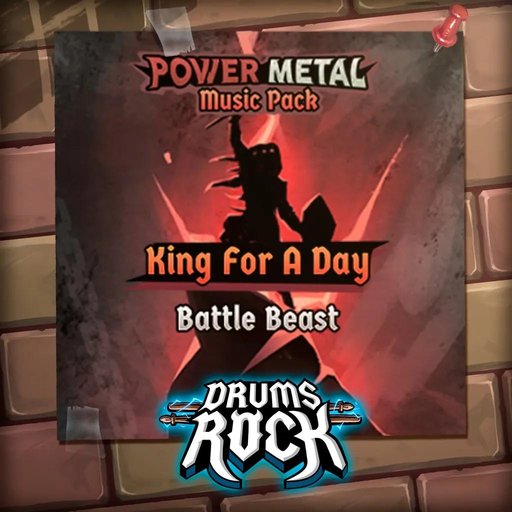 Drums Rock: Battle Beast - 'King for a Day' [PS5] - изображение 1