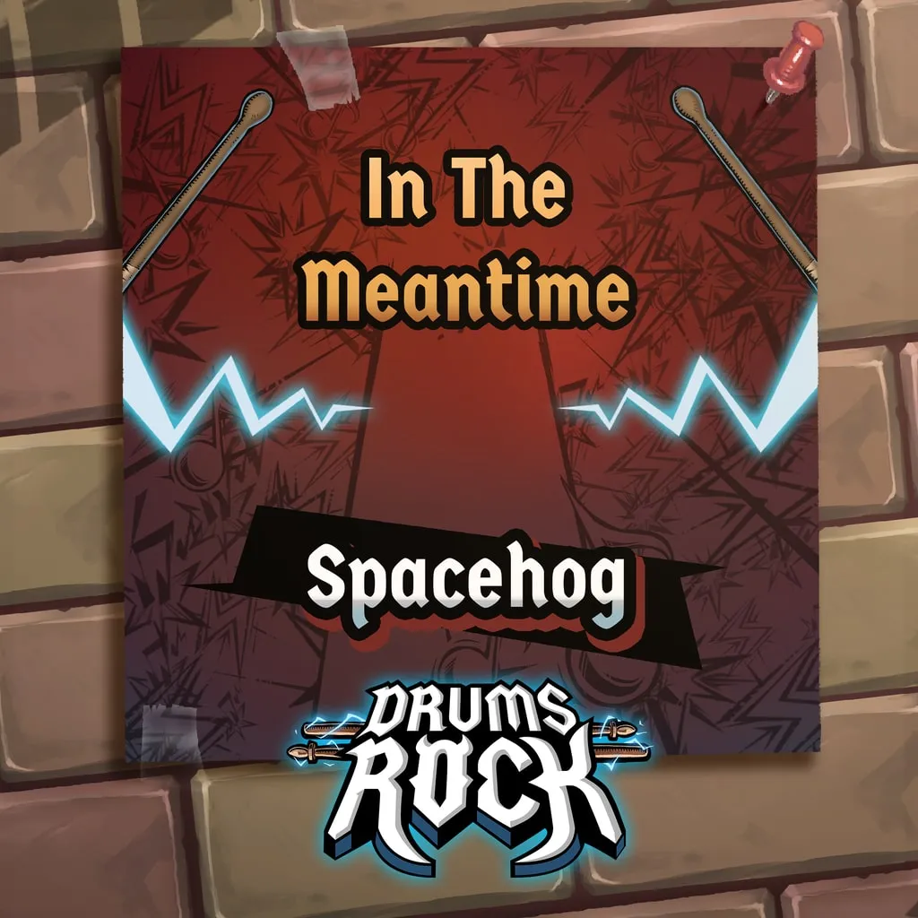 Drums Rock: Spacehog - 'In the Meantime' [PS5] cover