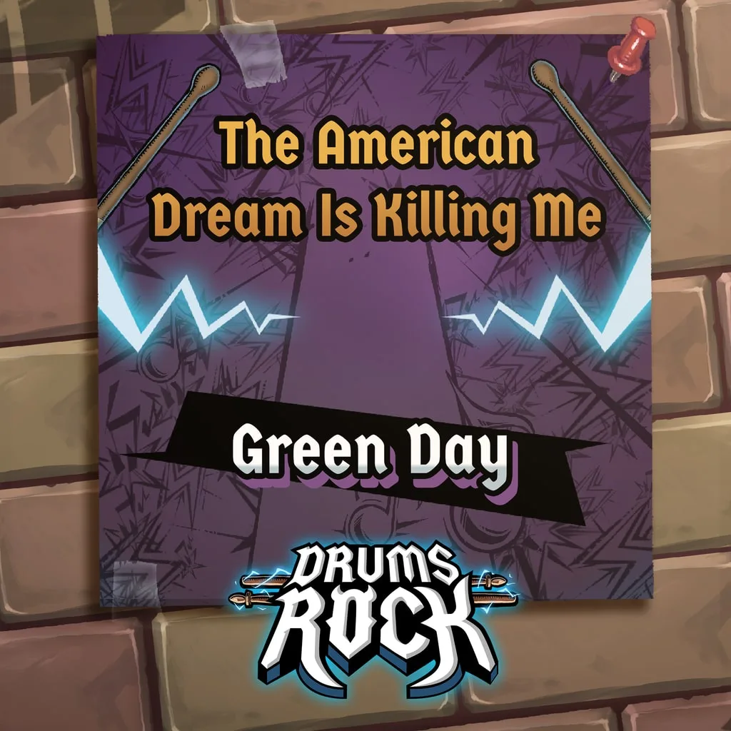 Drums Rock: Green Day - 'The American Dream Is Killing Me' [PS5] - изображение 1