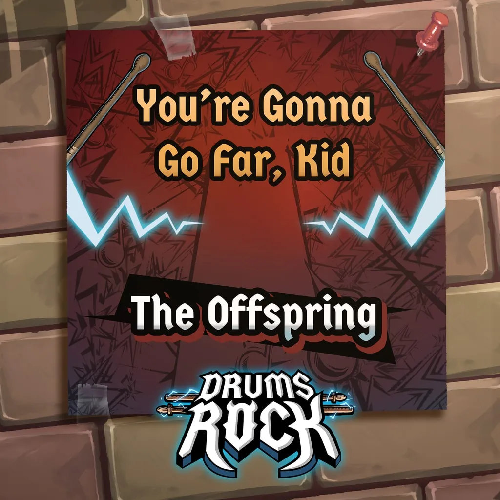 Drums Rock: The Offspring - 'You’re Gonna Go Far, Kid' [PS5] - изображение 1
