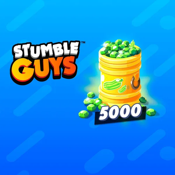 Stumble Guys - 5000 Gems - PS5