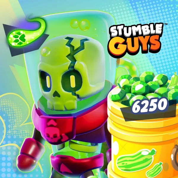 Stumble Guys - Toxic Bones Bundle - PS4