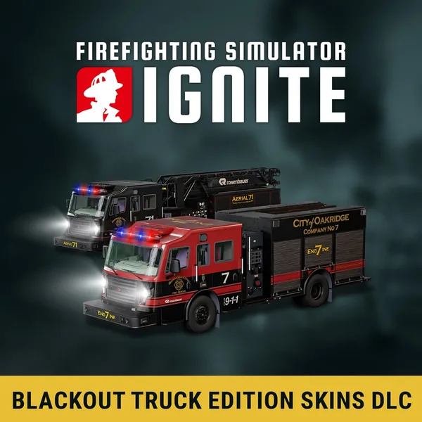 Firefighting Simulator: Ignite - Blackout Truck Edition Skins DLC [PS5]