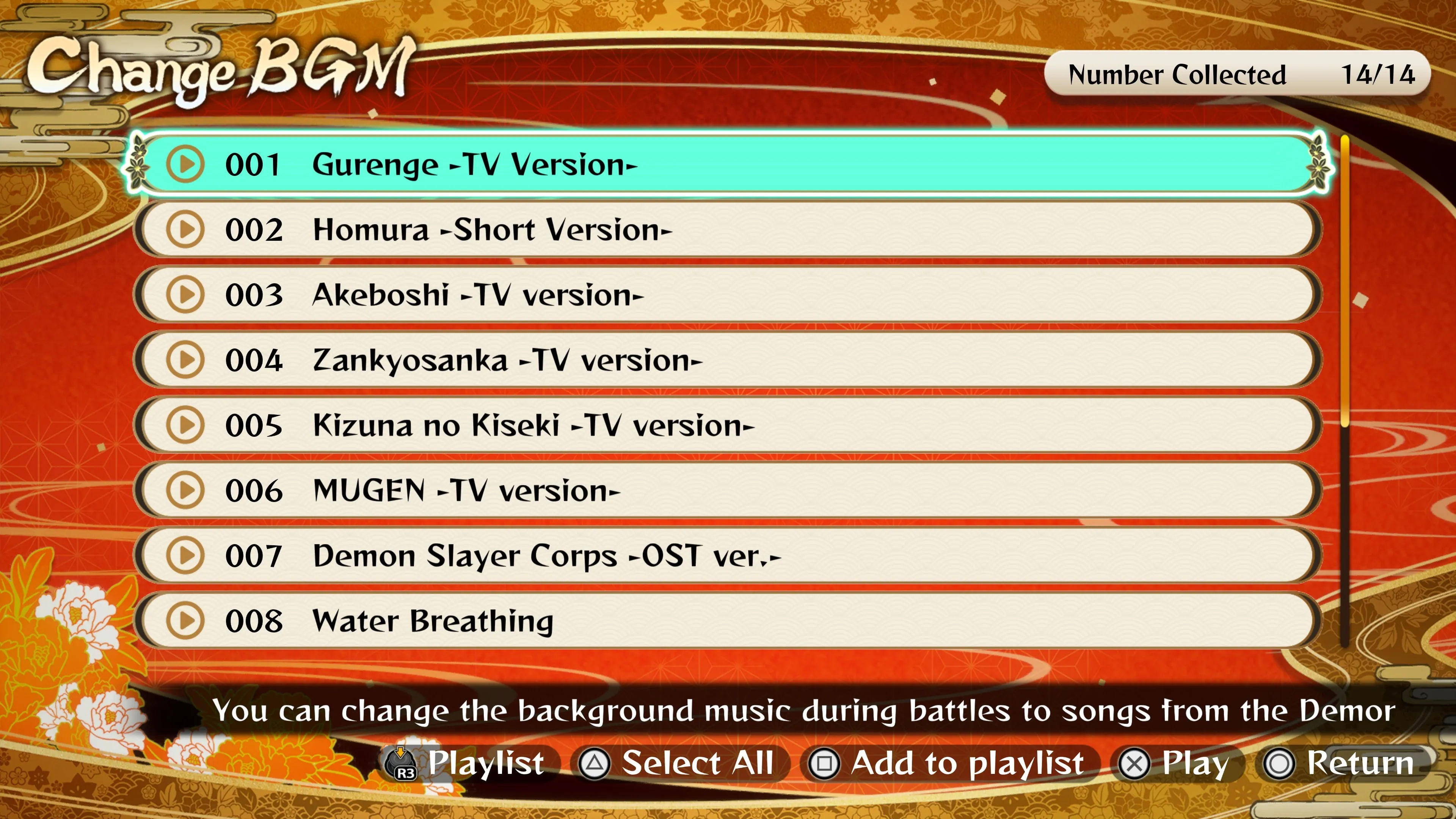 Demon Slayer: Kimetsu no Yaiba Anime Songs & BGM Pack PS4&PS5 - изображение 2
