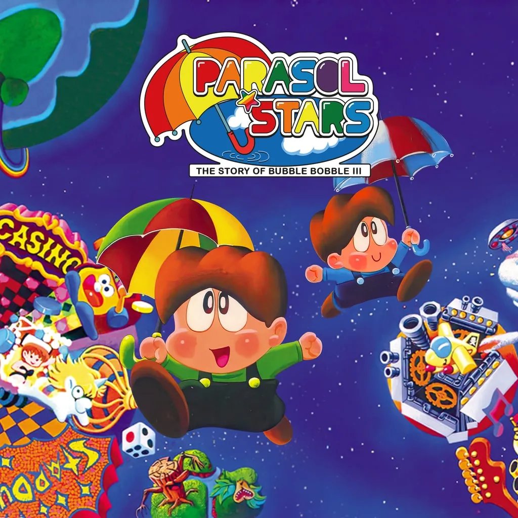 Parasol Stars: The Story of Bubble Bobble III [PS4] cover