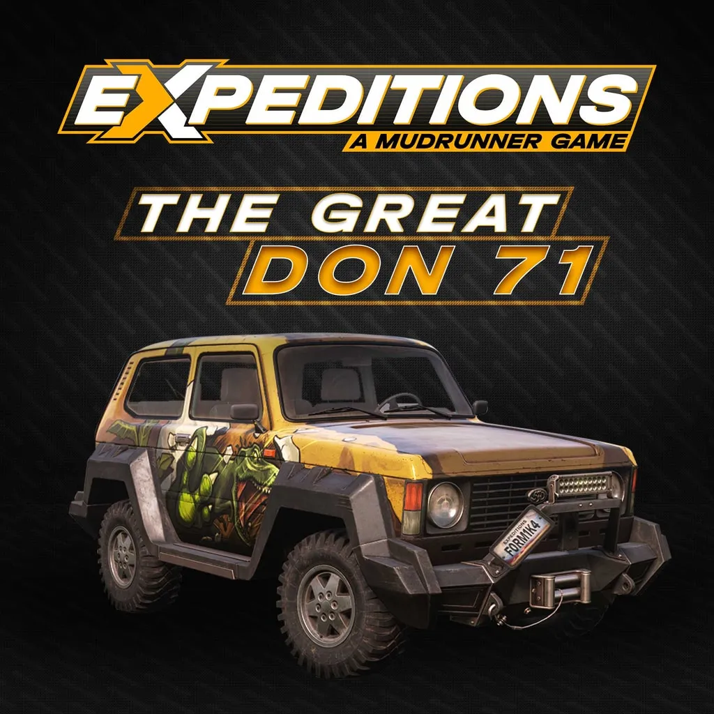 Expeditions: A MudRunner Game - The Great Don 71 Paint-job [PS4, PS5] cover