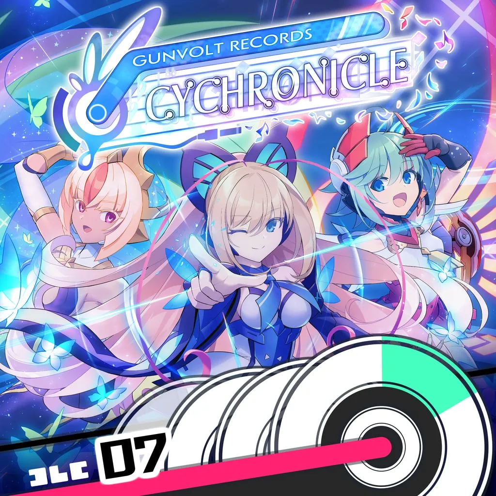 GUNVOLT RECORDS Cychronicle Song Pack 7 Lola: ♪Kindled Spirits ♪Inner Alarm ♪Wordplay Magic ♪Sparkling Elation ♪ [PS5] - изображение 1
