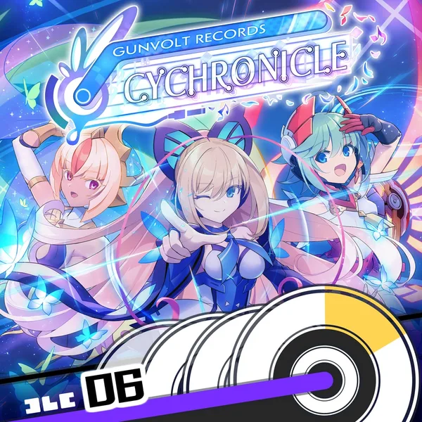 GUNVOLT RECORDS Cychronicle Song Pack 6 Lumen & Luxia: ♪Nebulous Clock ♪Iolite ♪Paradox Stage ♪Afsān [PS4]