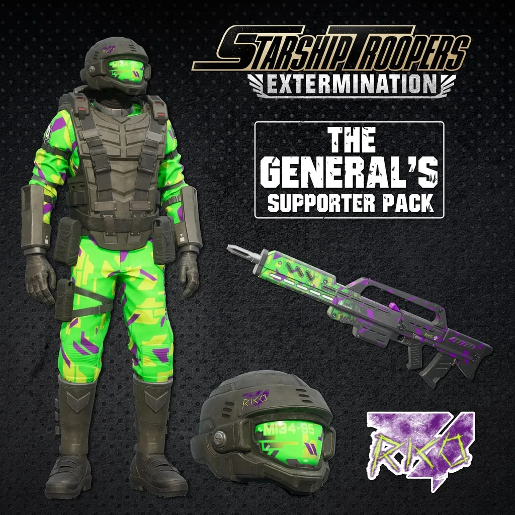 Starship Troopers: Extermination - The Generals Armor Pack [PS5] cover