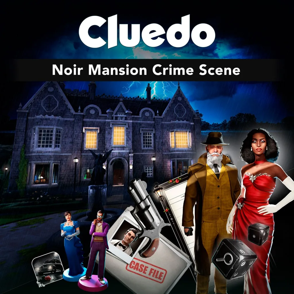 Cluedo: Noir Mansion Crime Scene [PS4, PS5] cover