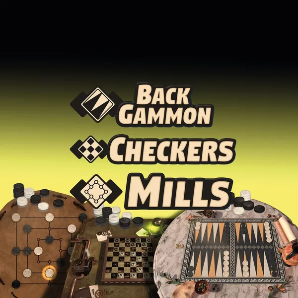 3in1 Game Collection: Backgammon + Checkers + Mills [PS5]
