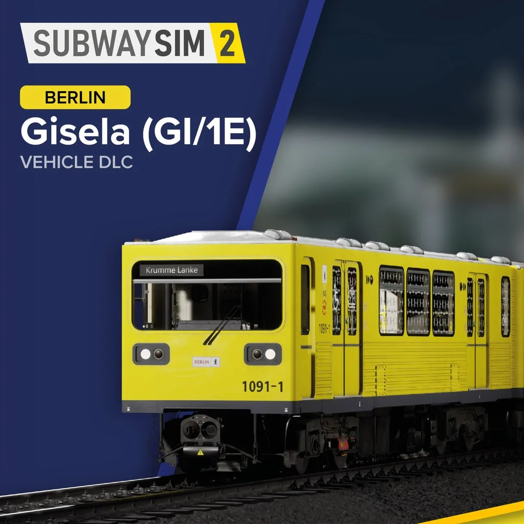 SubwaySim 2 - Berlin Vehicle DLC: Gisela (GI/1E) [PS5] - изображение 1