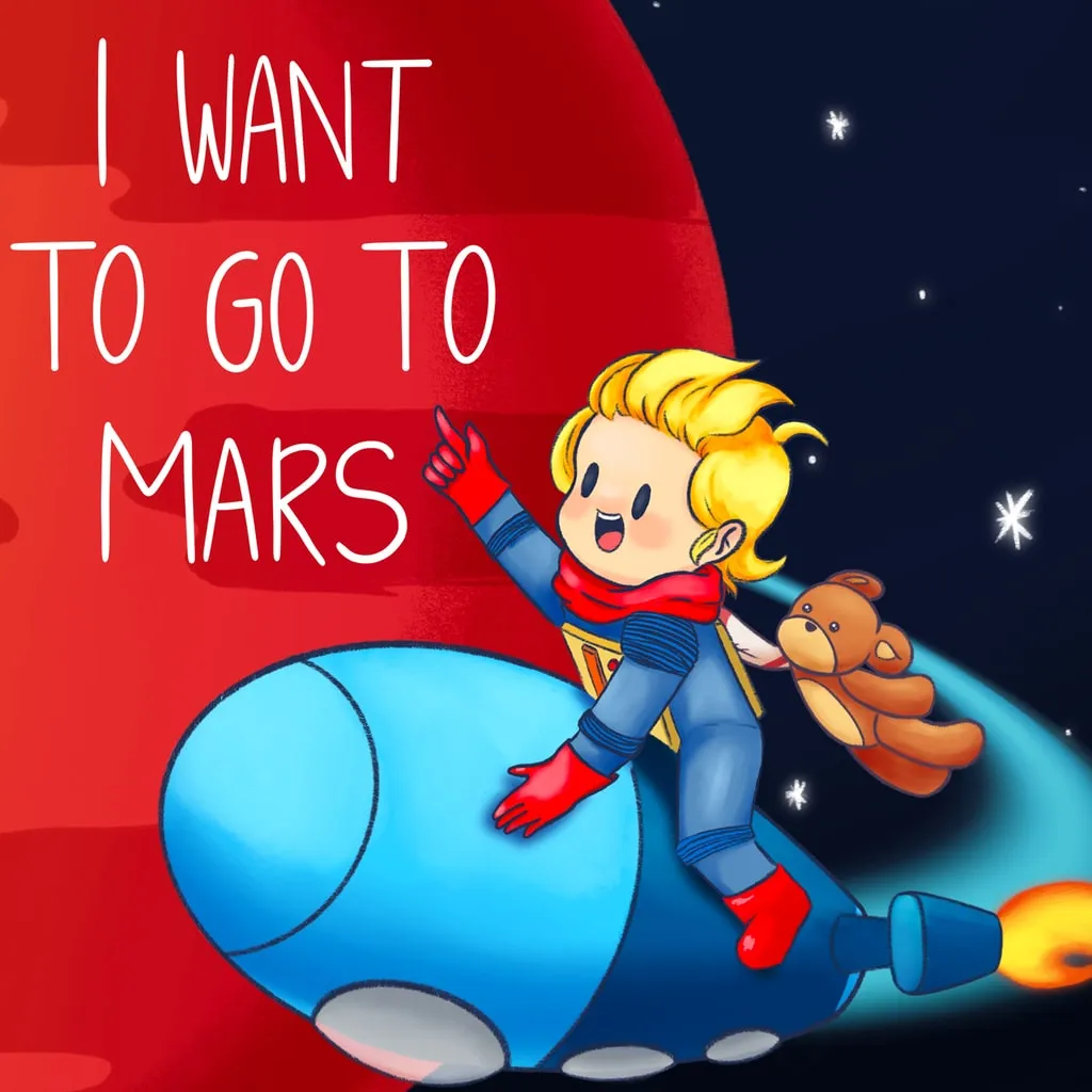 I Want To Go To Mars [PS4] cover