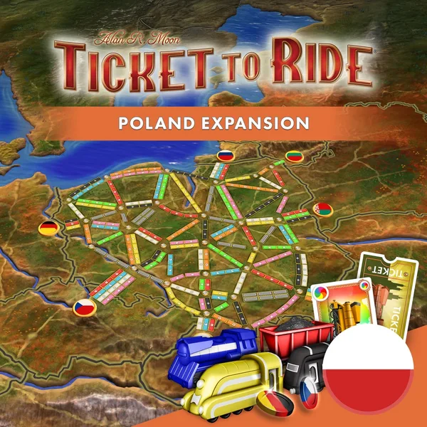 Ticket to Ride: Poland Expansion [PS4]