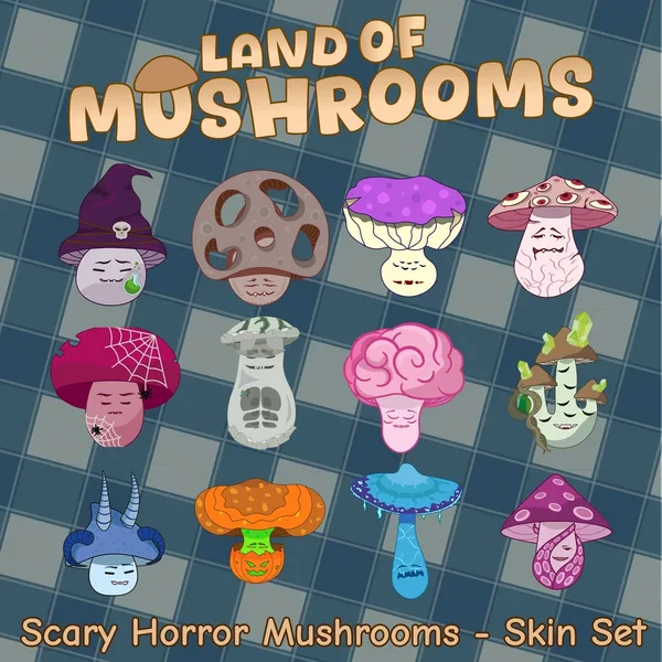 Scary Horror Mushrooms - Skin Set [PS5]