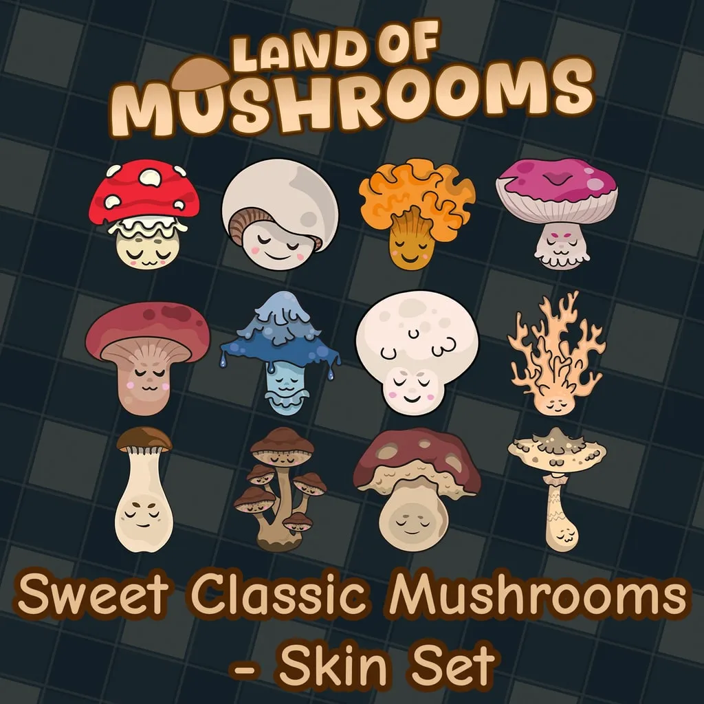 Sweet Classic Mushrooms - Skin Set [PS5] - изображение 1