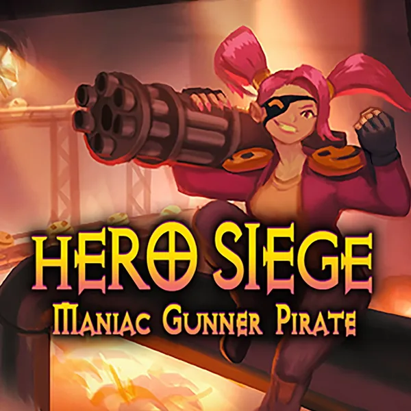Hero Siege: Maniac Gunner Pirate (Skin)  [PS5]