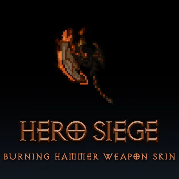 Burning Hammer Weapon Skin [PS5]