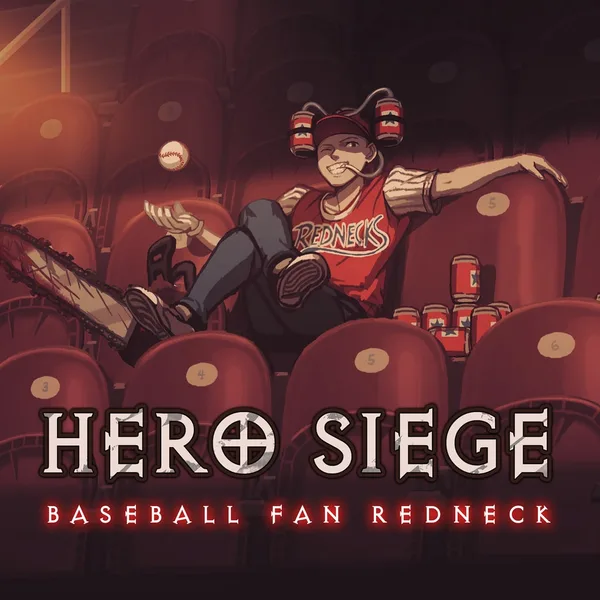 Hero Siege: Baseball Fan Redneck (Skin)  [PS5]