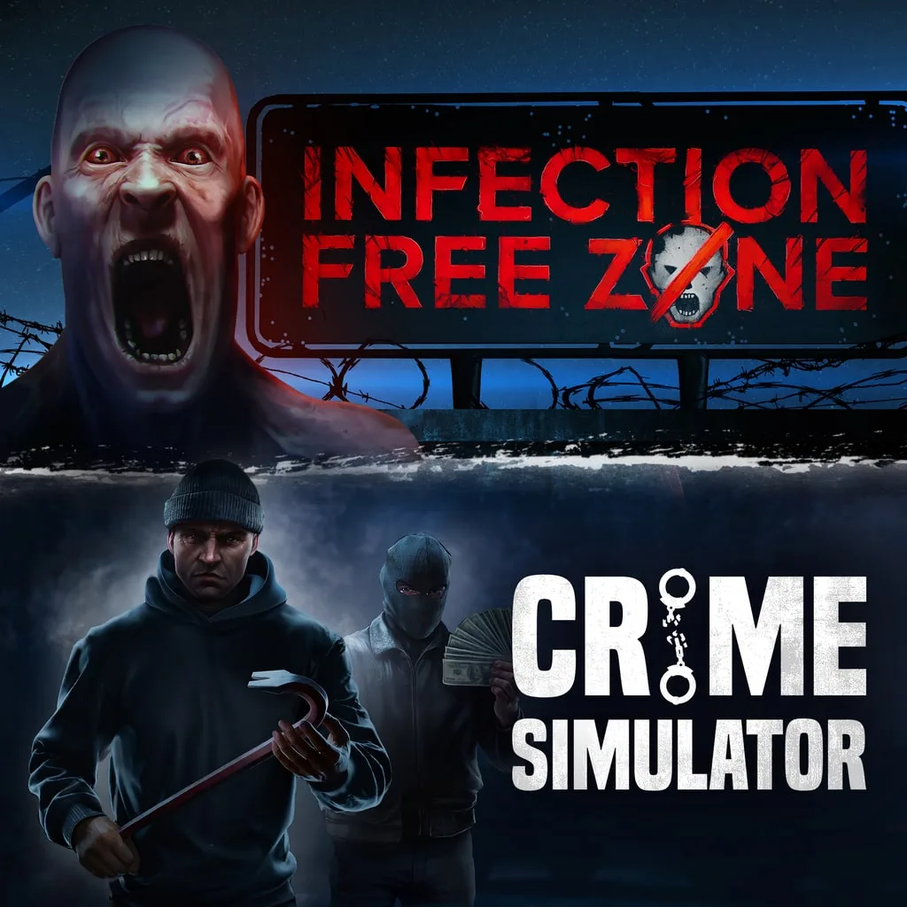 Infection Free Zone x Crime Simulator [PS5] cover