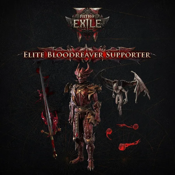 Path of Exile 2: Elite Bloodreaver Supporter Pack