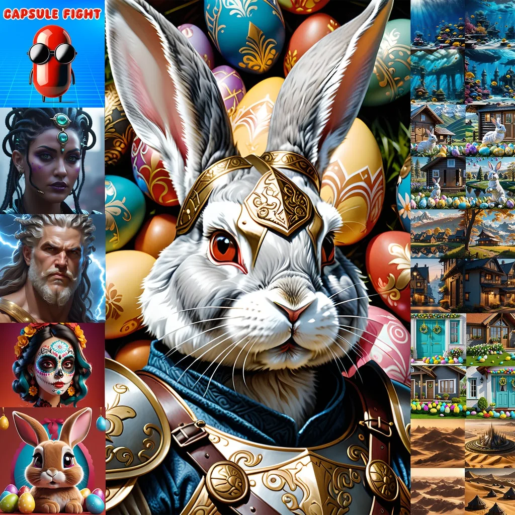 Capsule Fight: Easter Theme & Avatar Bundle [PS4] - изображение 1