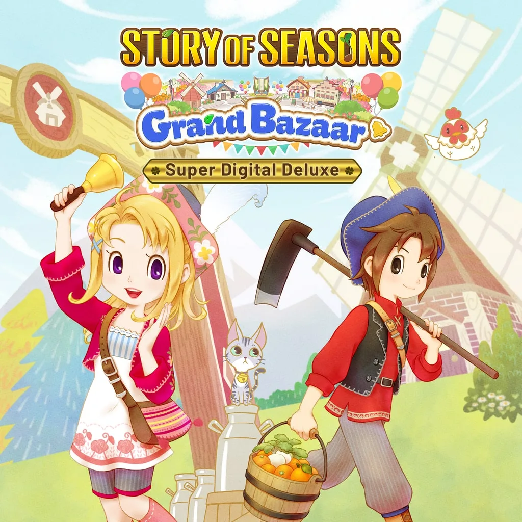 Story of Seasons: Grand Bazaar Super Digital Deluxe [PS5] cover
