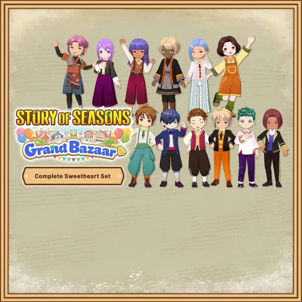 Story of Seasons: Grand Bazaar - Complete Sweetheart Set [PS5]