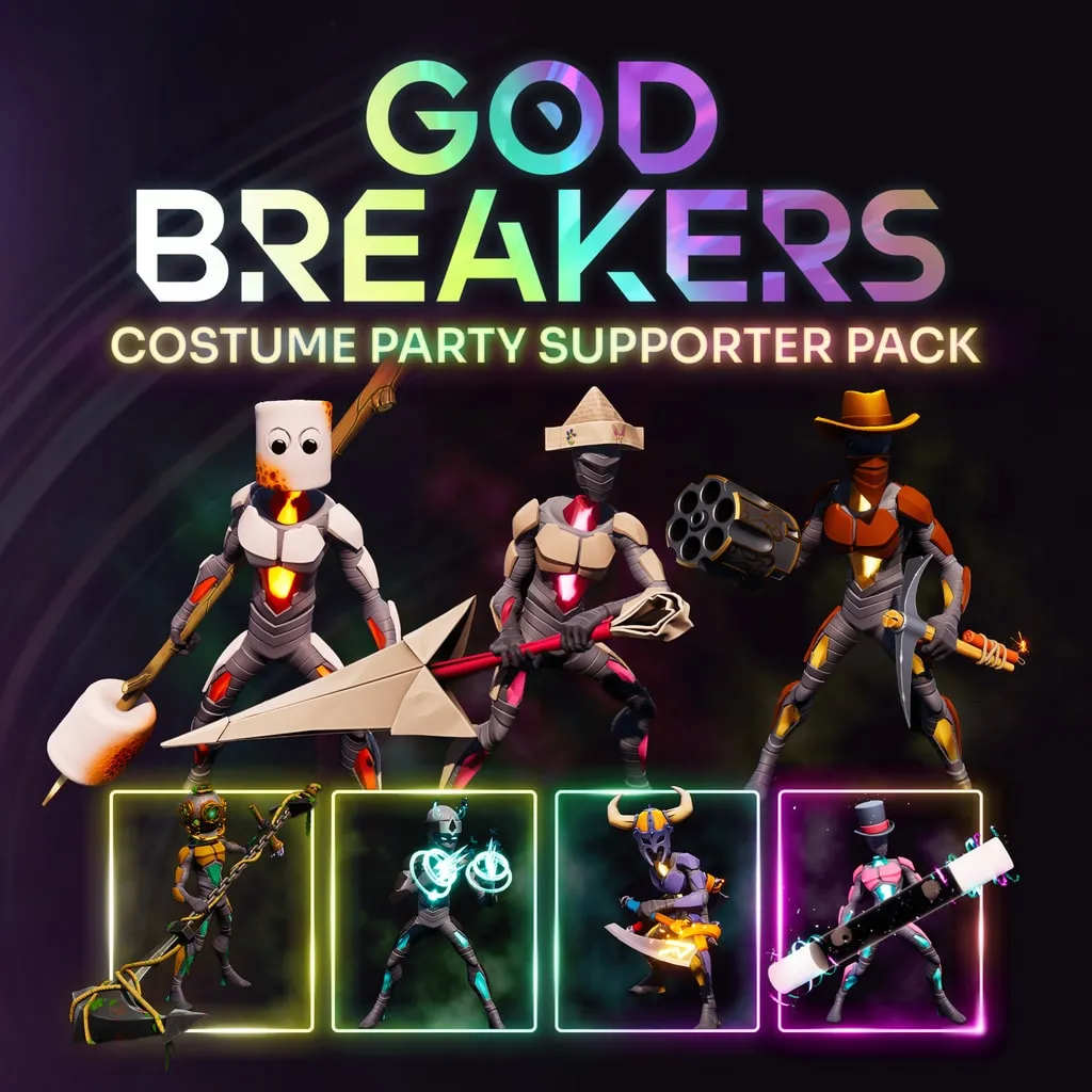 GODBREAKERS: Costume Party Supporter Pack [PS5] cover