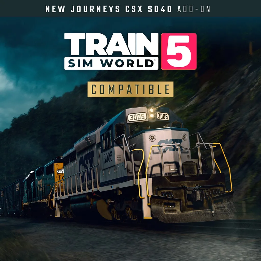 Train Sim World 5: New Journeys - CSX SD40 [PS4, PS5] cover