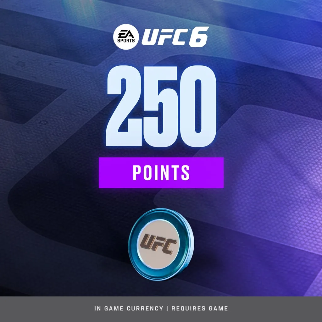 UFC 6 - 250 UFC POINTS cover