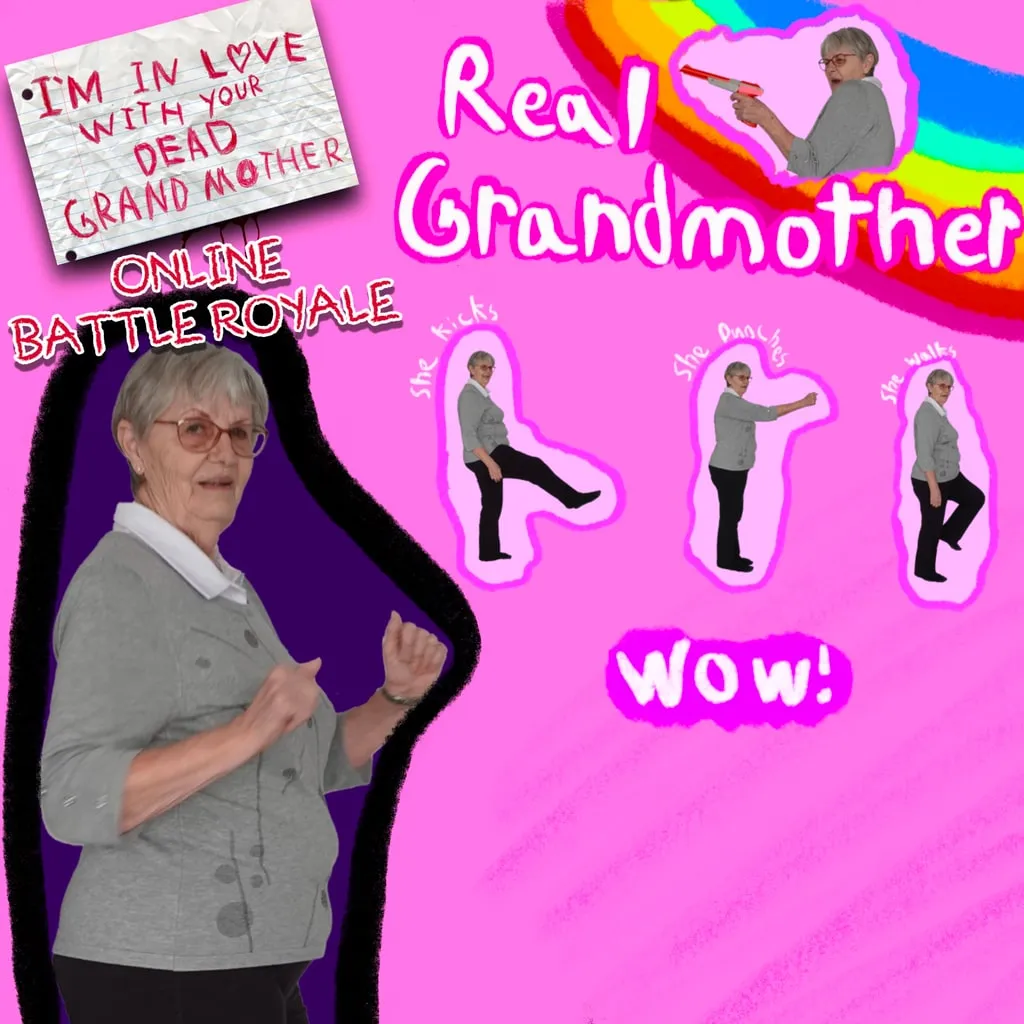 Real Grandmother - Skin DLC - I'm in Love With Your Dead Grandmother: Online Battle Royale [PS4,&nbsp;PS5] cover