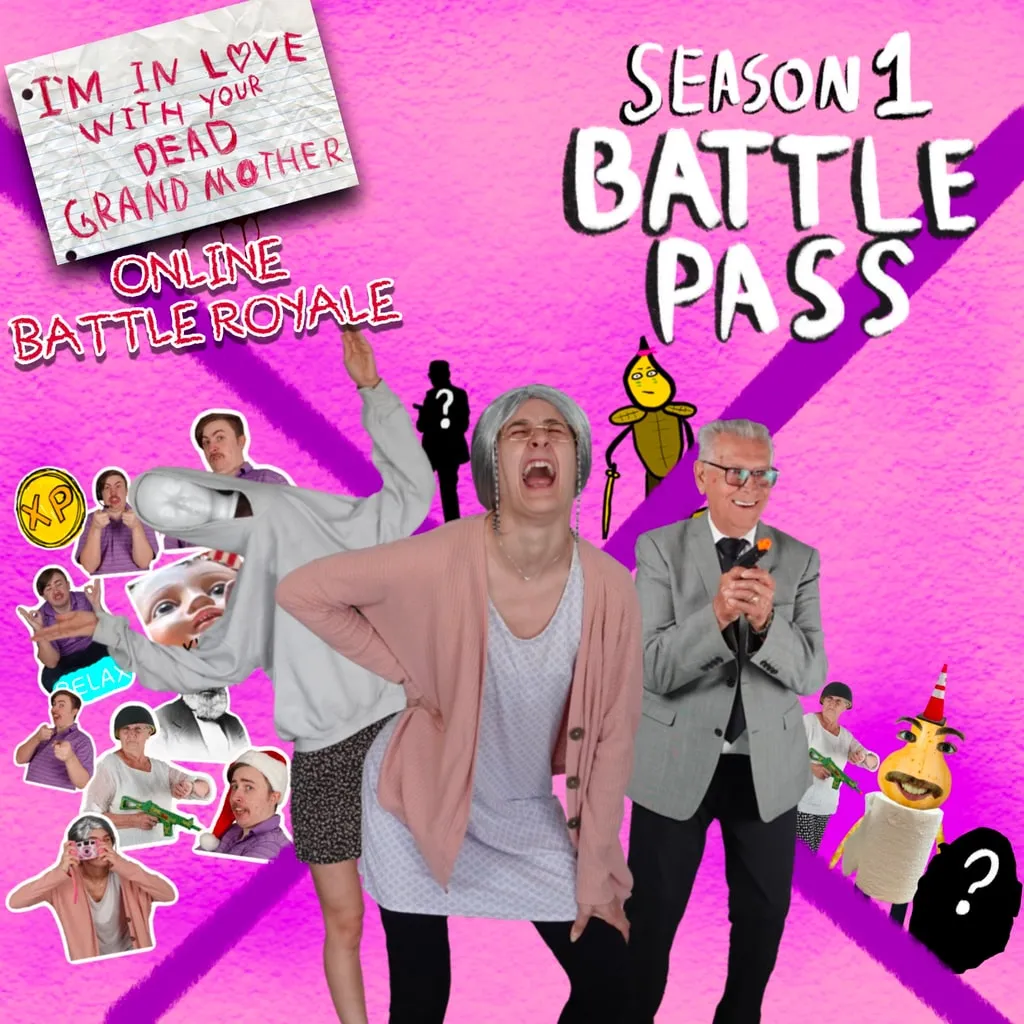 Battle Pass - Season 1 DLC - I'm in Love With Your Dead Grandmother: Online Battle Royale [PS4,&nbsp;PS5] cover