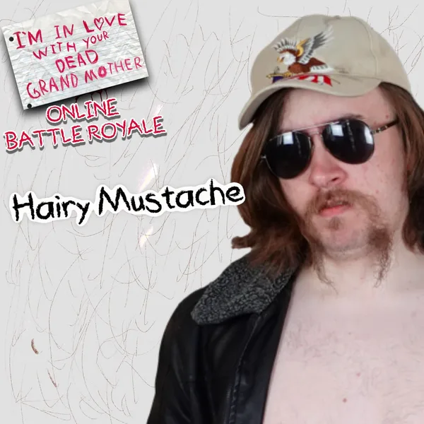 Hairy Mustache- Skin Season 2 DLC - I'm in Love With Your Dead Grandmother: Online Battle Royale [PS4, PS5]