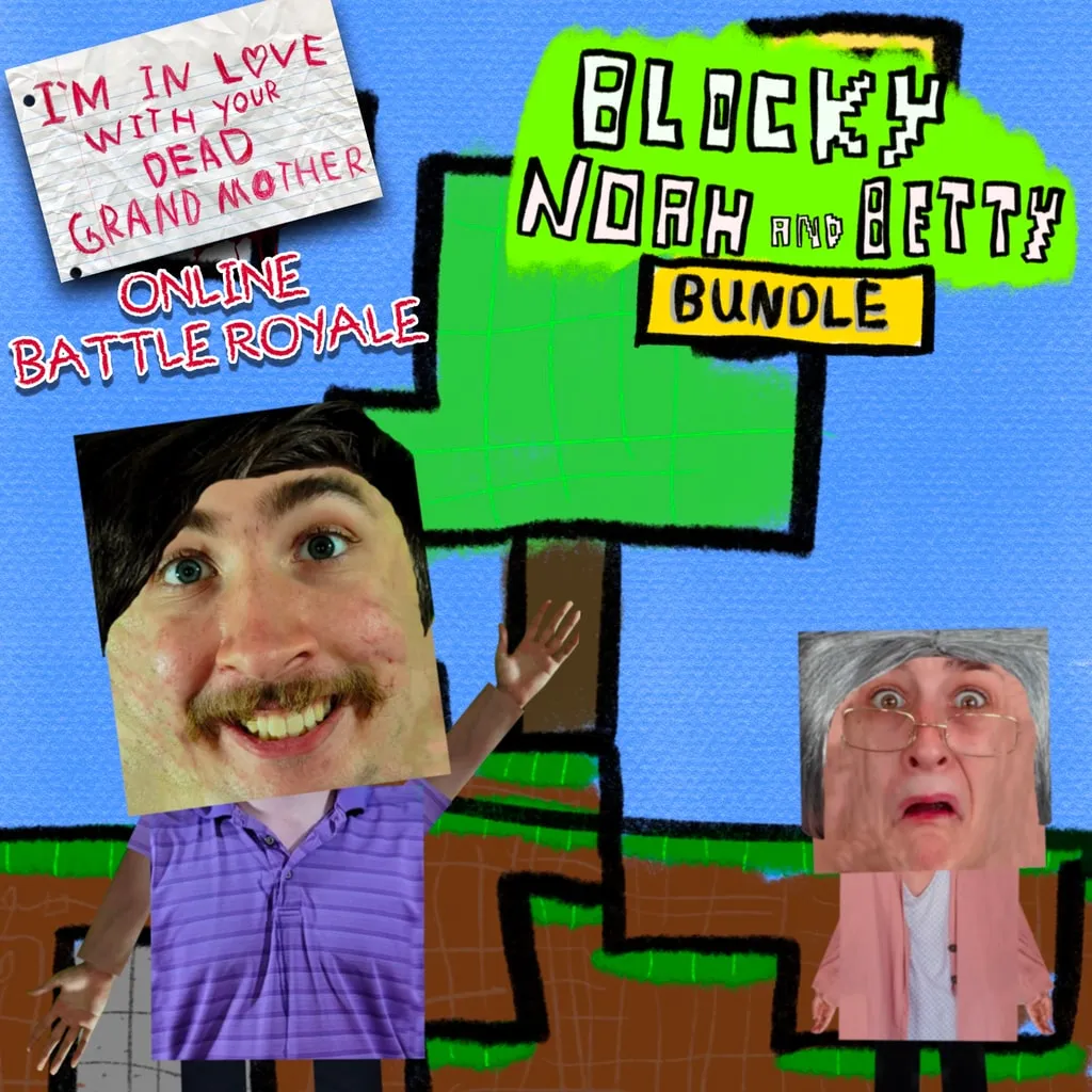 Blocky Noah and Betty Bundle - Two Skins DLC - I'm in Love With Your Dead Grandmother: Online Battle Royale [PS4,&nbsp;PS5] - изображение 1