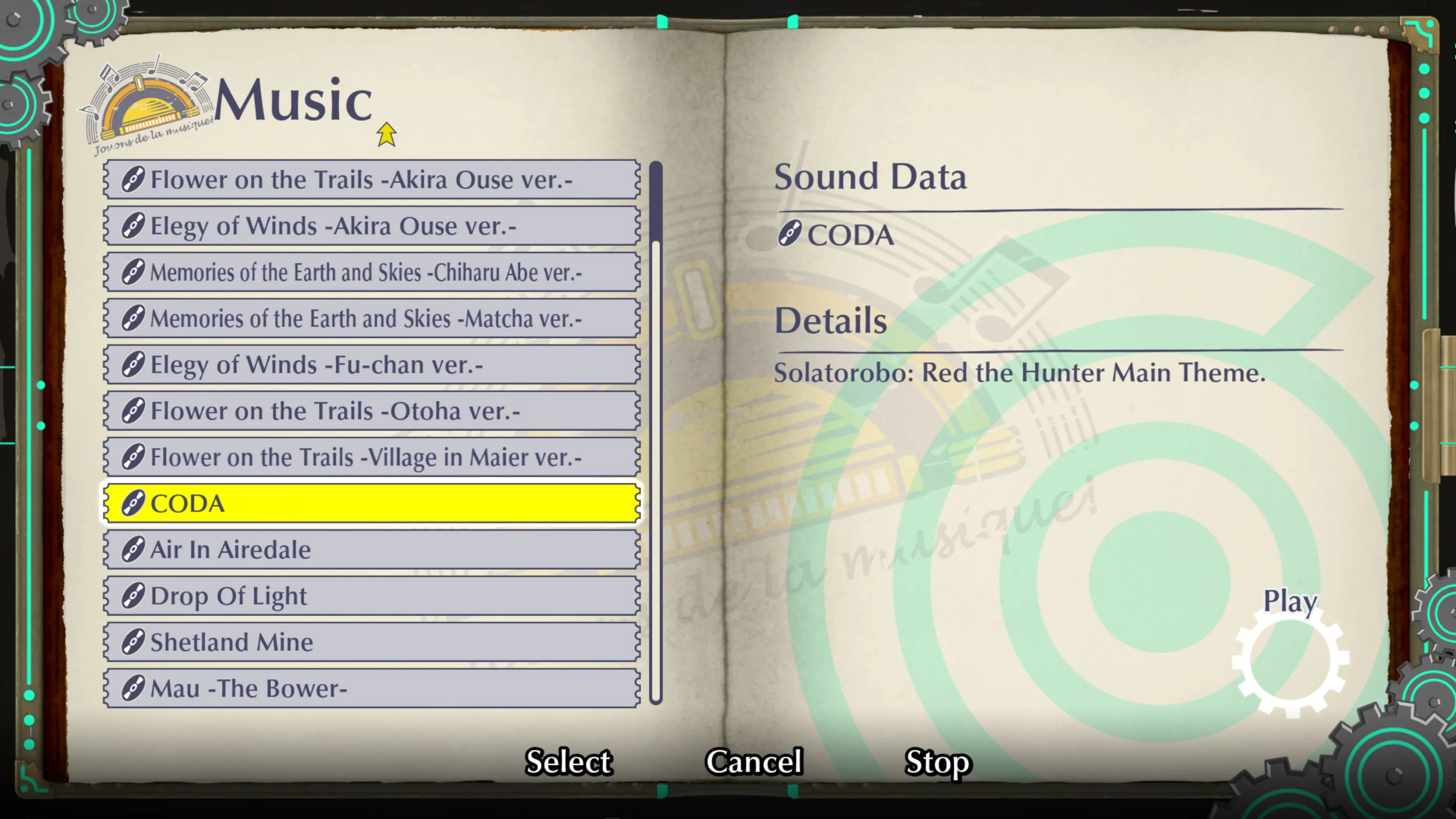 Fuga: Melodies of Steel 3 - Solatorobo: Red the Hunter Sound Pack [PS4,&nbsp;PS5] - изображение 2