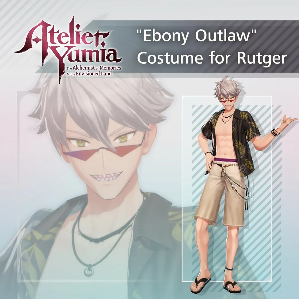 Atelier Yumia - "Ebony Outlaw" Costume for Rutger [PS4, PS5] - изображение 1