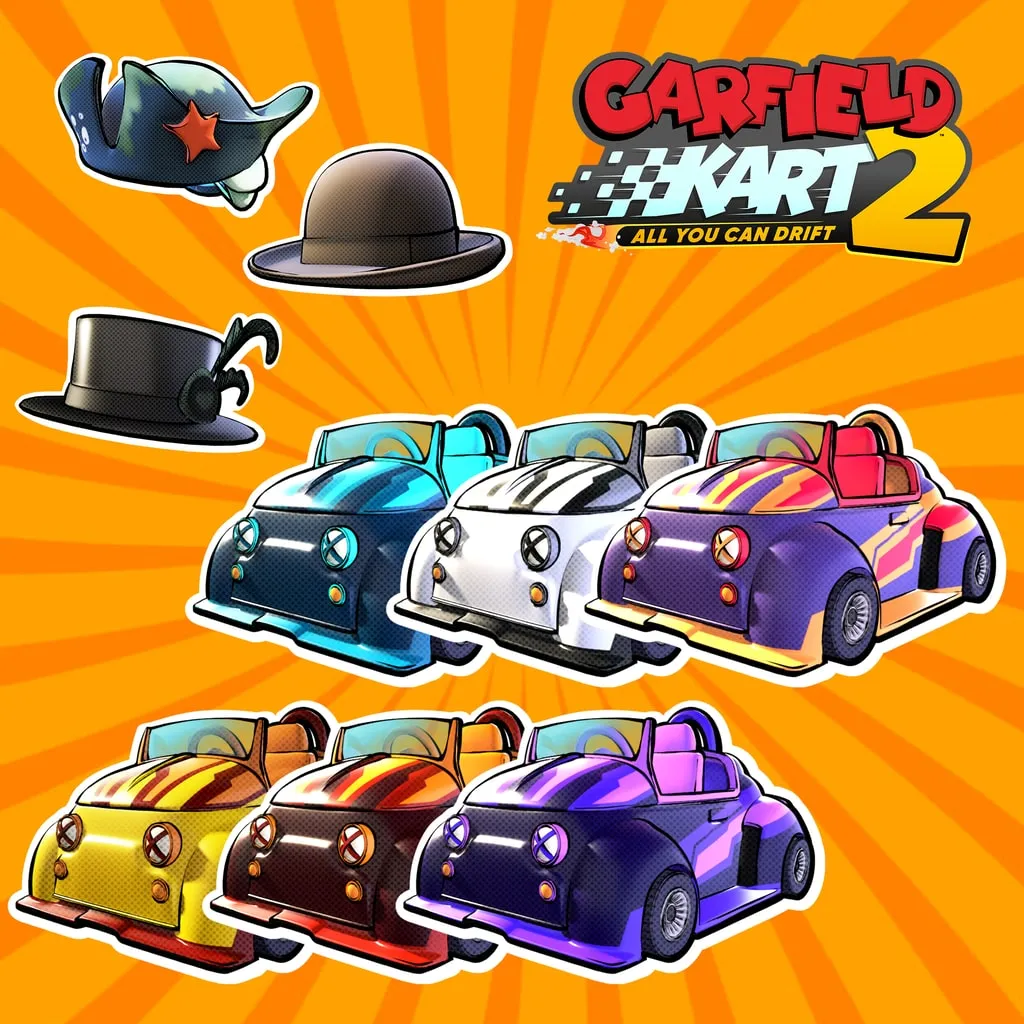 Garfield Kart 2 - All You Can Drift - Garfing Cosmeowtics [PS5] cover