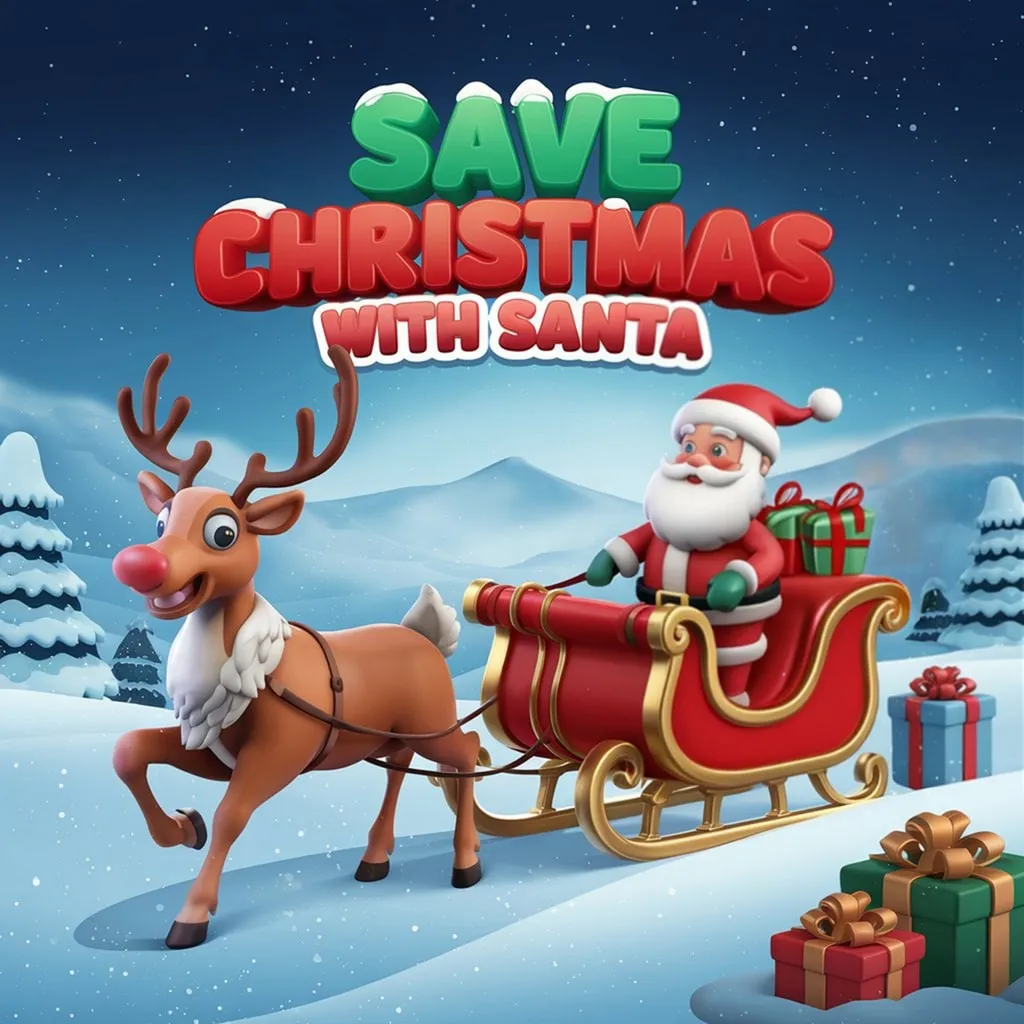 Save Christmas With Santa [PS4, PS5] cover