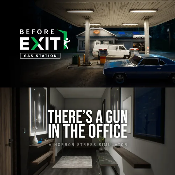 Before Exit: Gas Station + There’s a Gun in the Office Bundle [PS5]