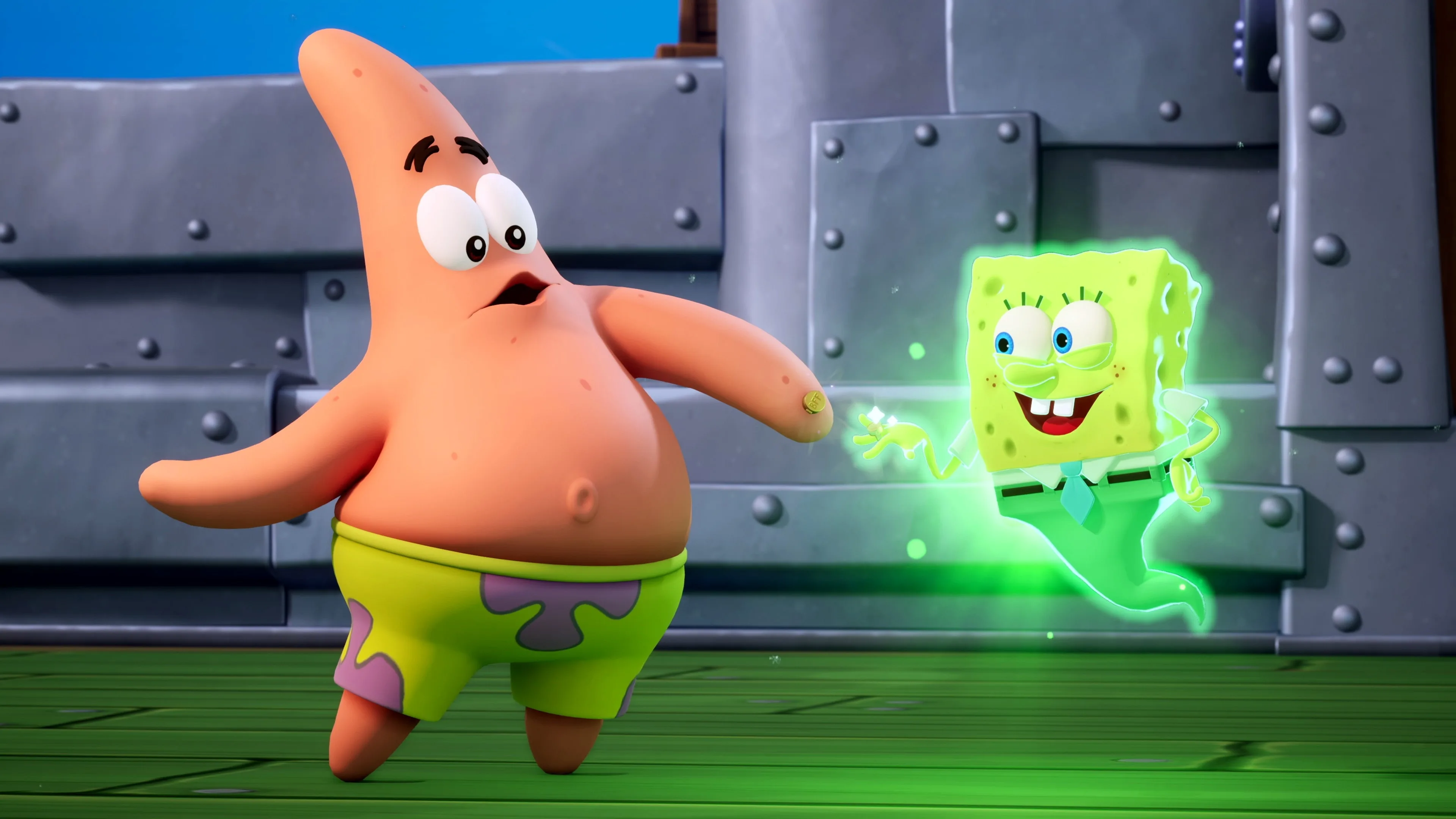 SpongeBob SquarePants: Titans of the Tide - Ghostly Digital Edition [PS5] - изображение 2