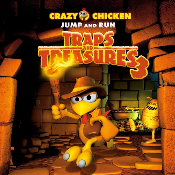 Crazy Chicken – Traps and Treasures 3 [PS4]