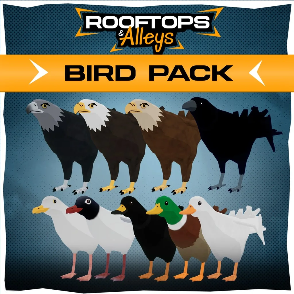 Rooftops and Alleys: The Parkour Game - Bird Pack DLC [PS5] cover