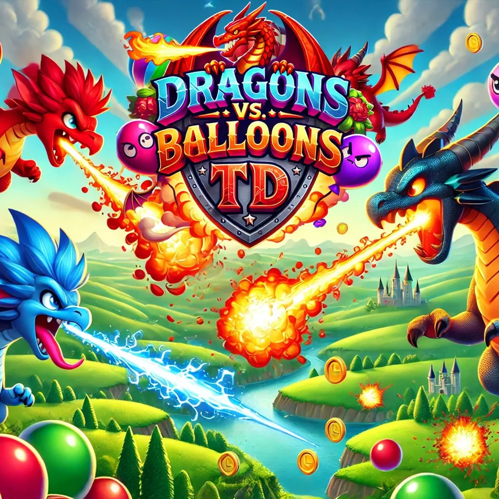 Dragons vs. Balloons TD [PS4] cover