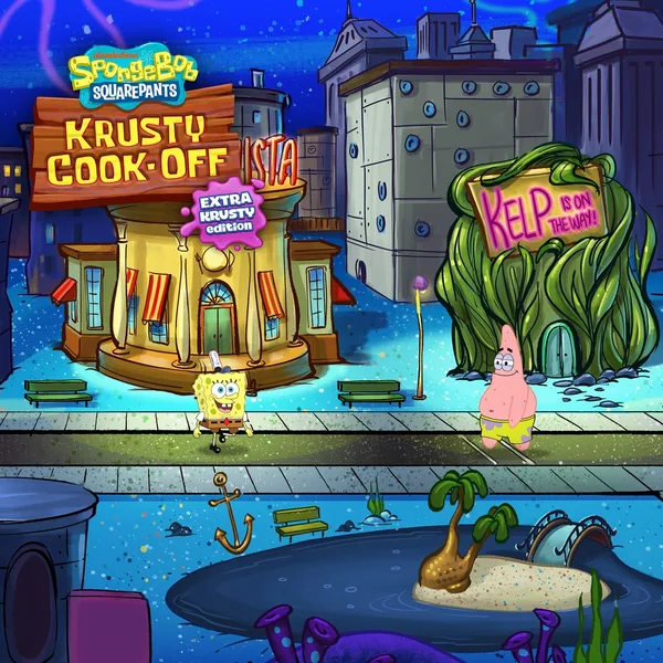 SpongeBob: Krusty Cook Off: World 3 : New Kelp City! [PS4]