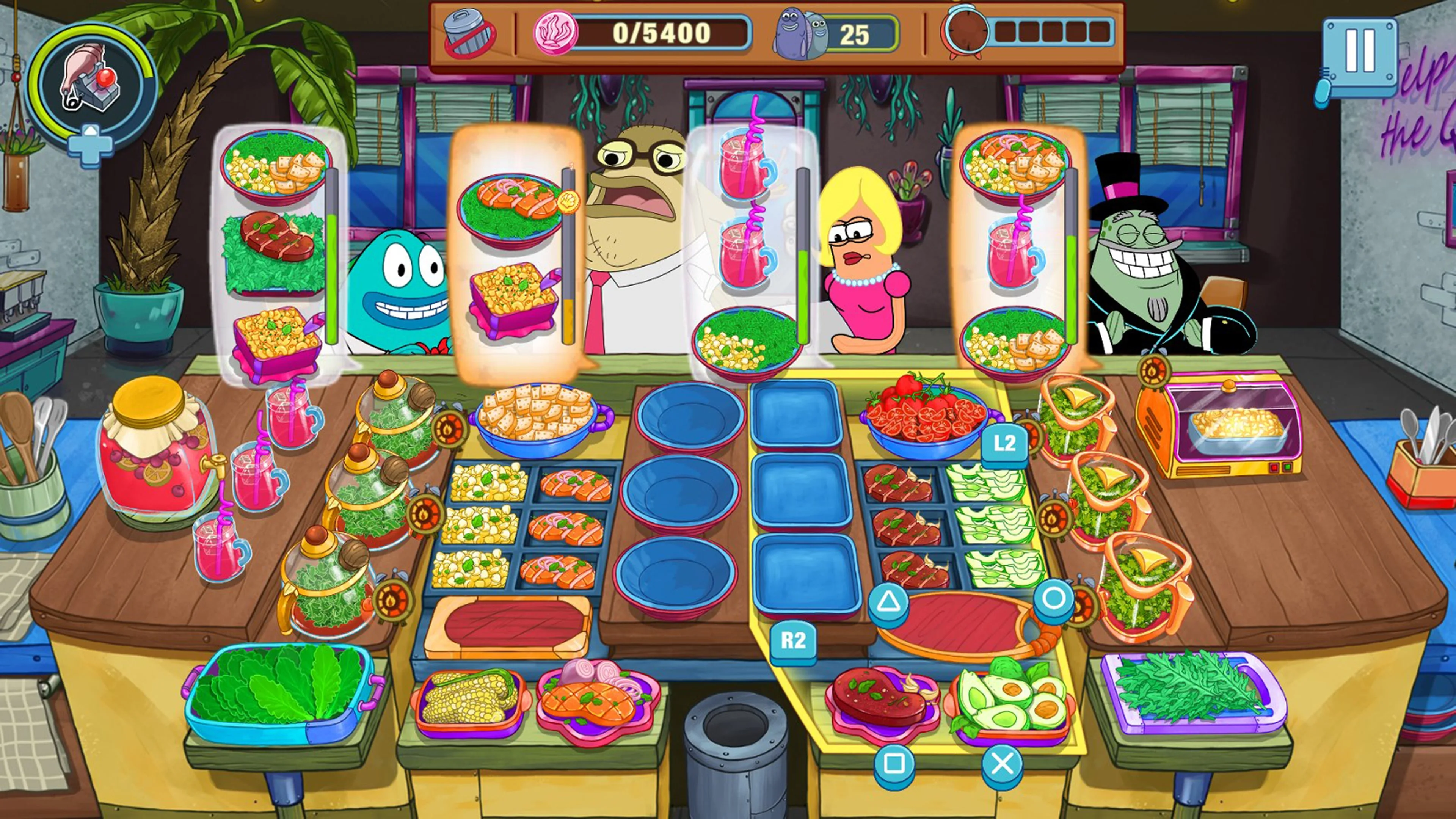 SpongeBob: Krusty Cook-Off – Kelp City Bundle [PS5] - изображение 4