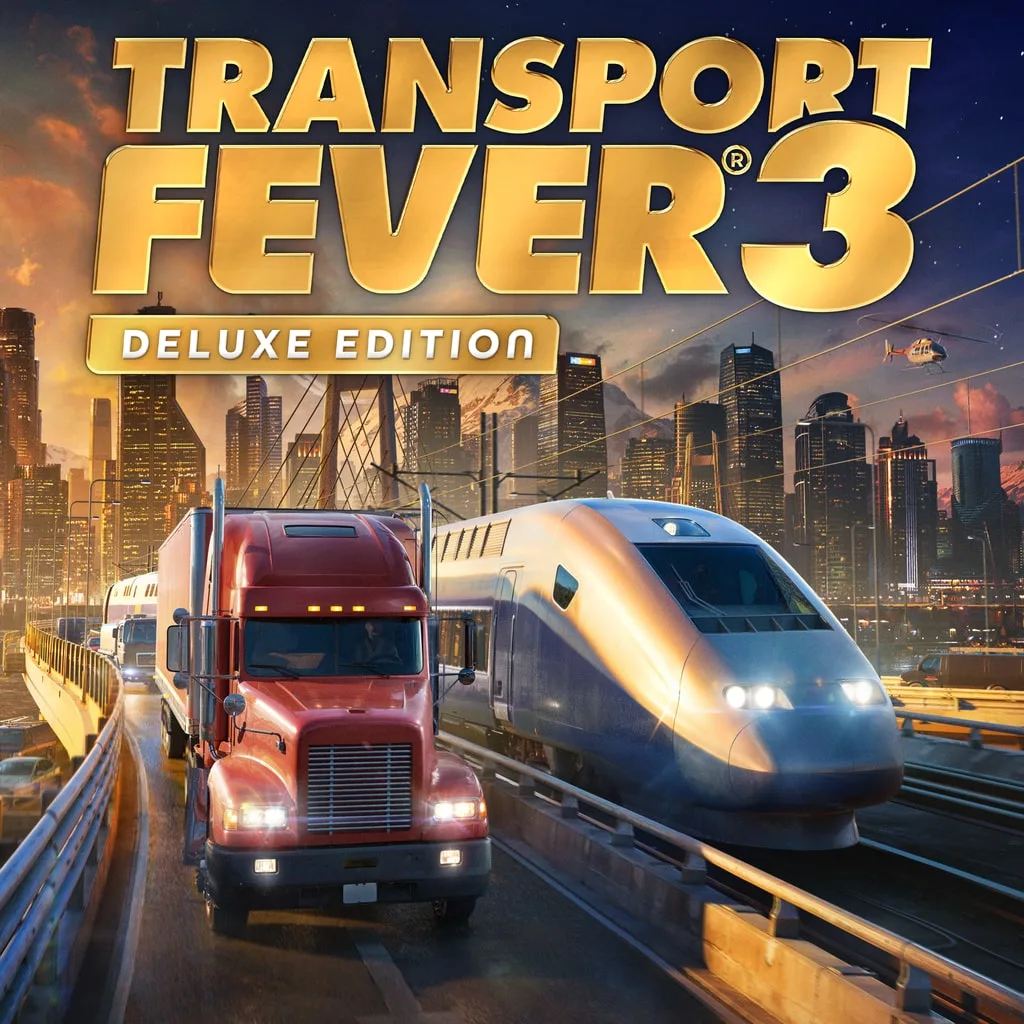 Transport Fever 3: Deluxe Edition [PS5] cover
